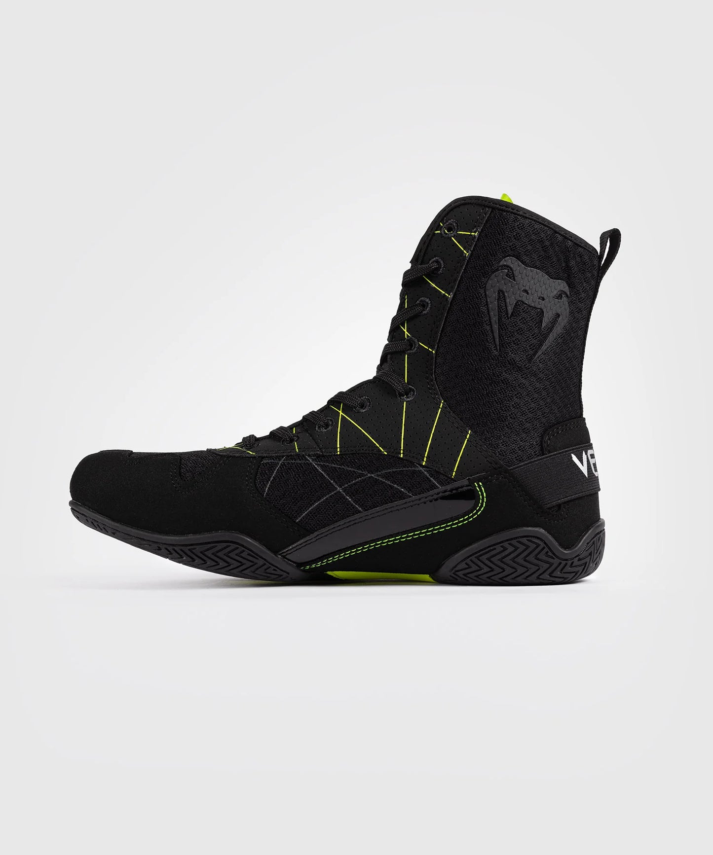 Chaussures de boxe Venum Training Camp 4.0 - Noir/Vert fluo