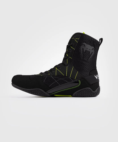 Chaussures de boxe Venum Training Camp 4.0 - Noir/Vert fluo