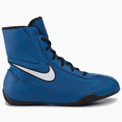 Chaussures de boxe semi-montantes Nike Machomai 2 – Bleu