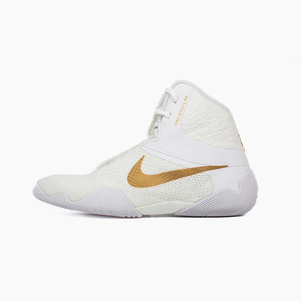 Chaussures de lutte-Lutte Nike Tawa Blanc-or