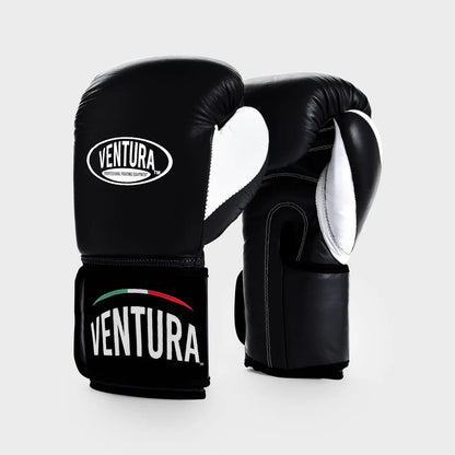 GANTS ET CASQUE DE BOXE EN CUIR VÉRITABLE AVEC PROTÈGE-TIBIAS noir