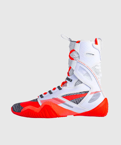 Chaussures De Boxe Nike Hyperko 2 - White/Red/Gray
