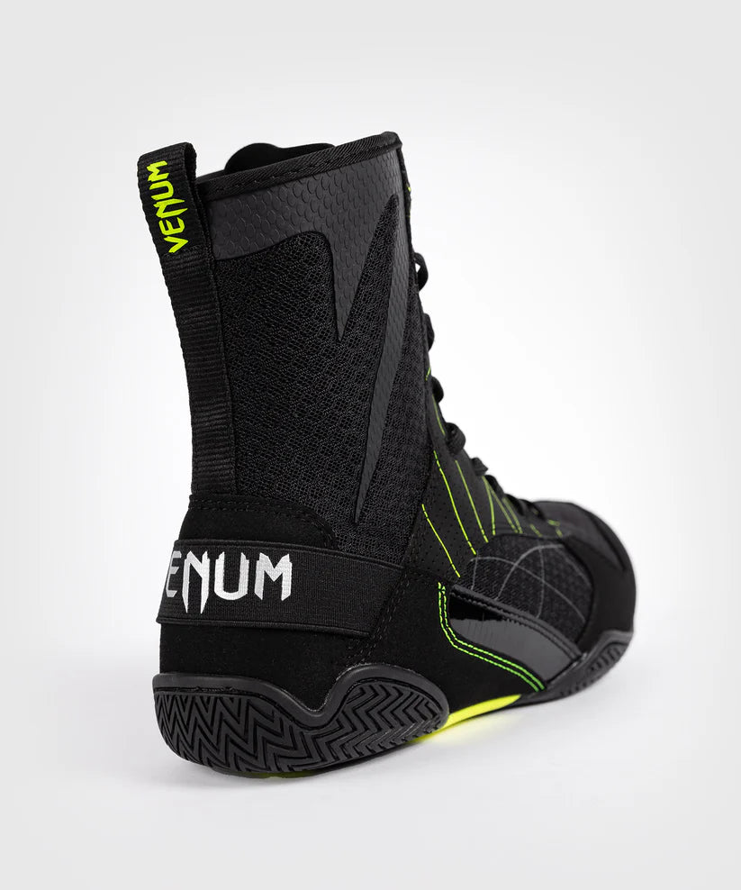 Chaussures de boxe Venum Training Camp 4.0 - Noir/Vert fluo