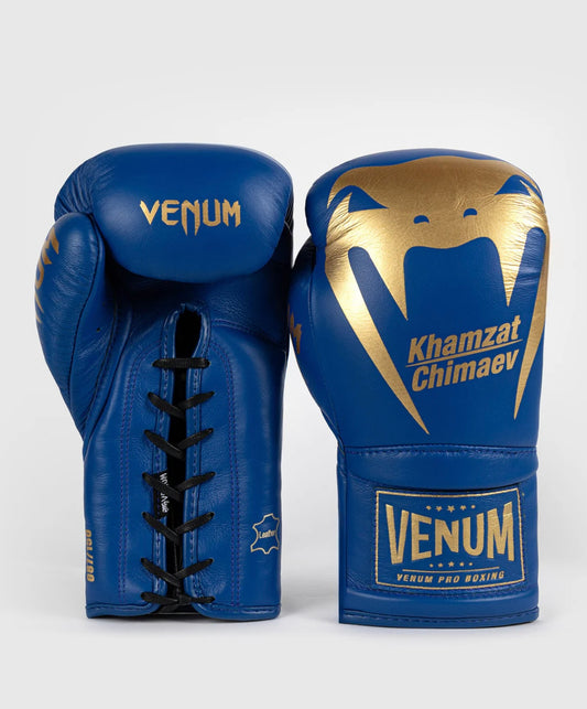 Gants de boxe Pro Venum Giant 2.0 Chimaev - Bleu/Or