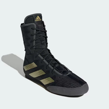 Chaussures De Boxe Adidas Box Hog Iv - Noir/Or