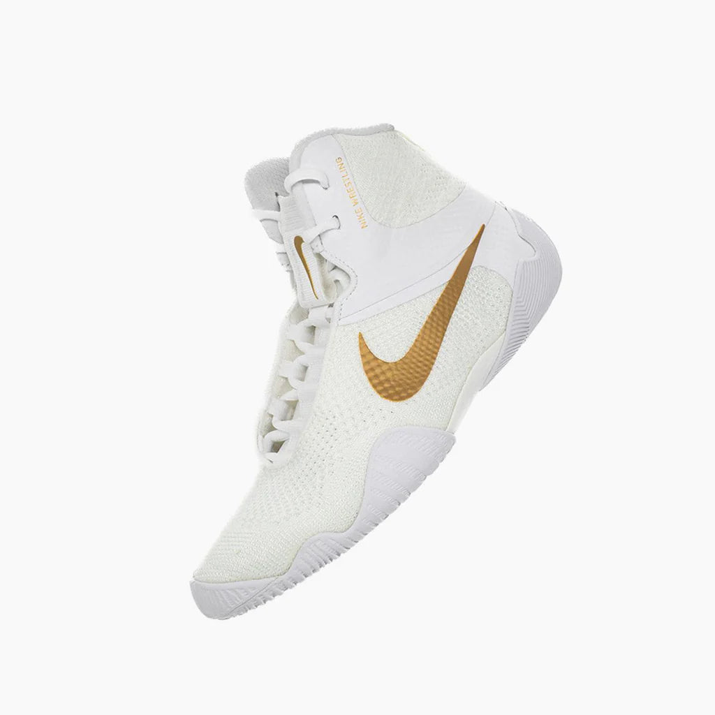 Chaussures de lutte-Lutte Nike Tawa Blanc-or