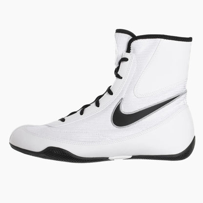 Chaussures De Boxe Nike Machomai 2 - White/Black-Wolf Grey