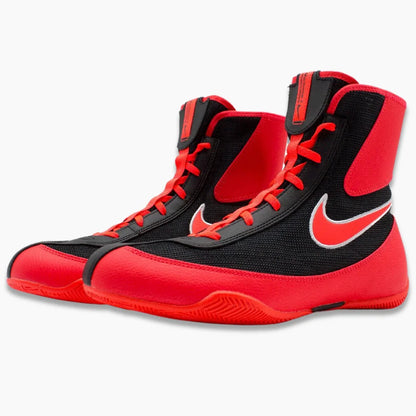 Chaussures De Boxe Semi-Montantes Nike Machomai 2 - Orange/Noir