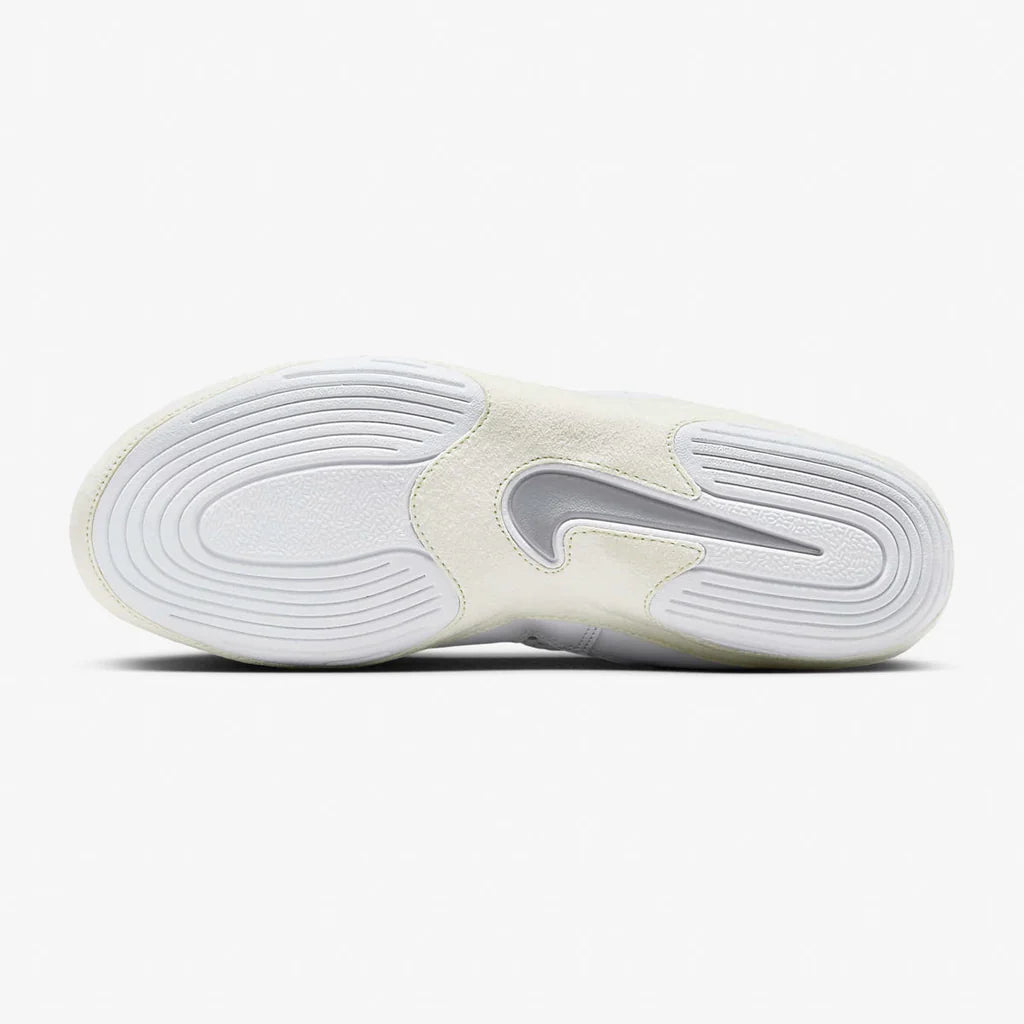 Chaussures de lutte-Lutte Nike Inflict 3 Blanc-Or