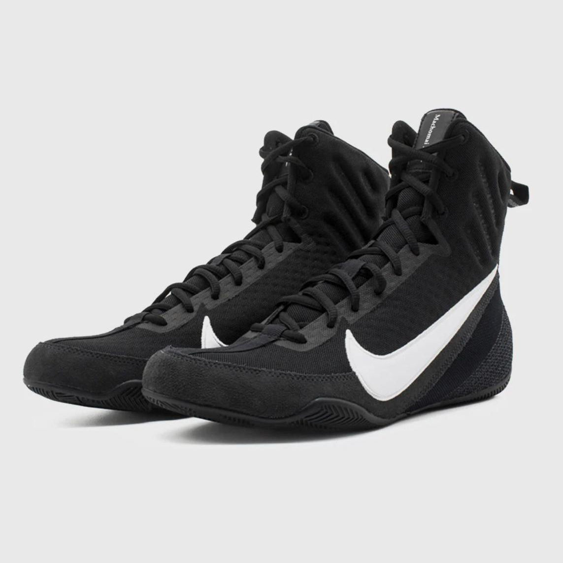 CHAUSSURES DE BOXE MACHOMAI 3 - NOIR/BLANC