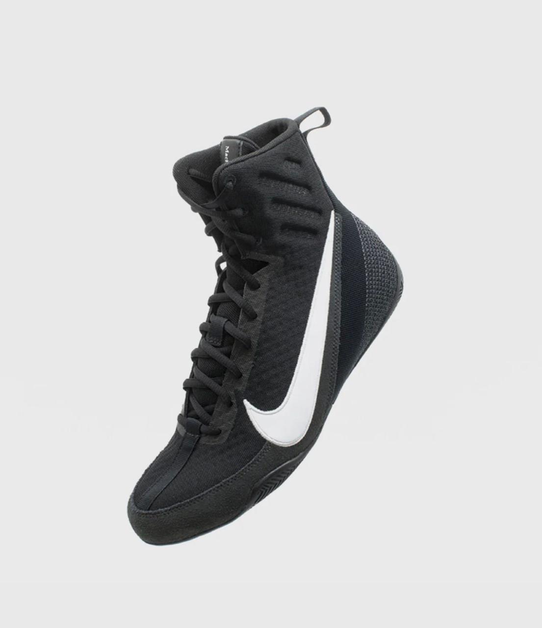 CHAUSSURES DE BOXE MACHOMAI 3 - NOIR/BLANC