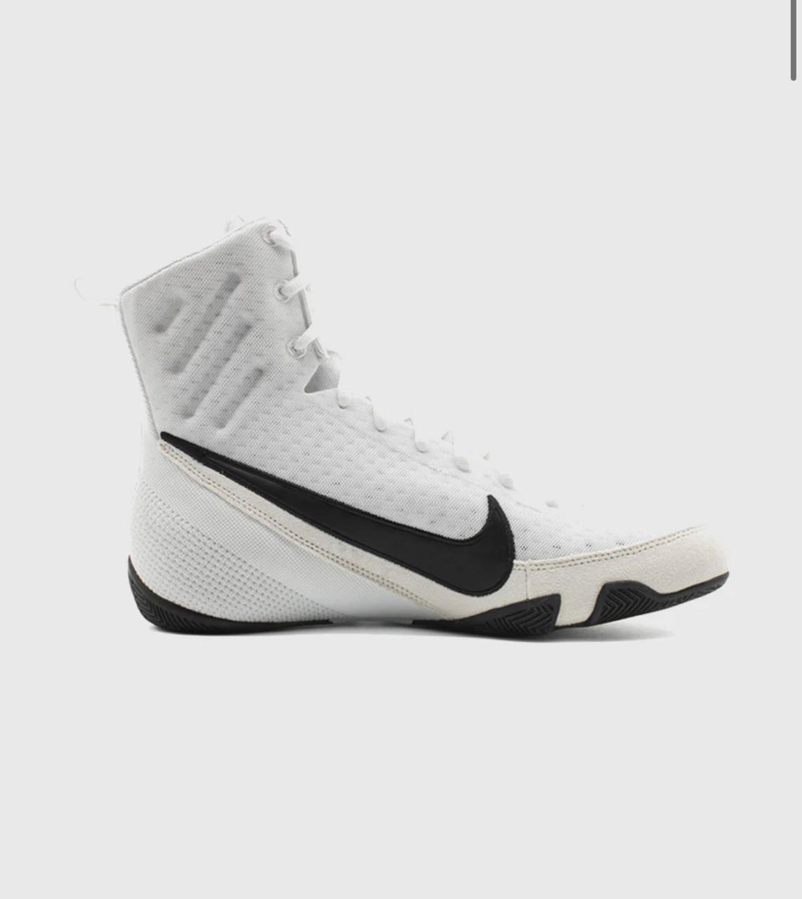 Bottes de boxe Nike Machomai 3 101 Blanc/Noir