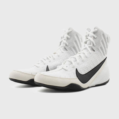 Bottes de boxe Nike Machomai 3 101 Blanc/Noir