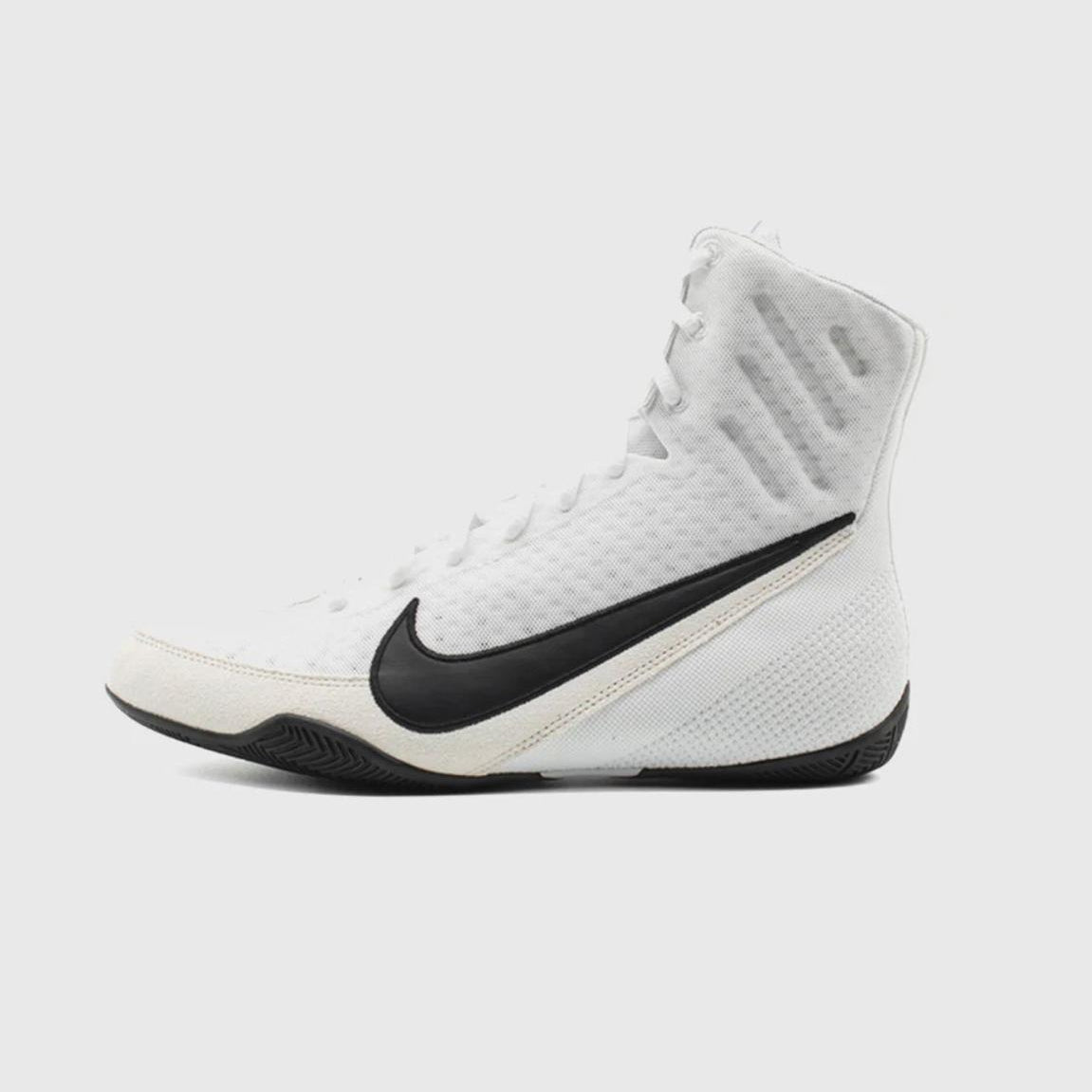 Bottes de boxe Nike Machomai 3 101 Blanc/Noir