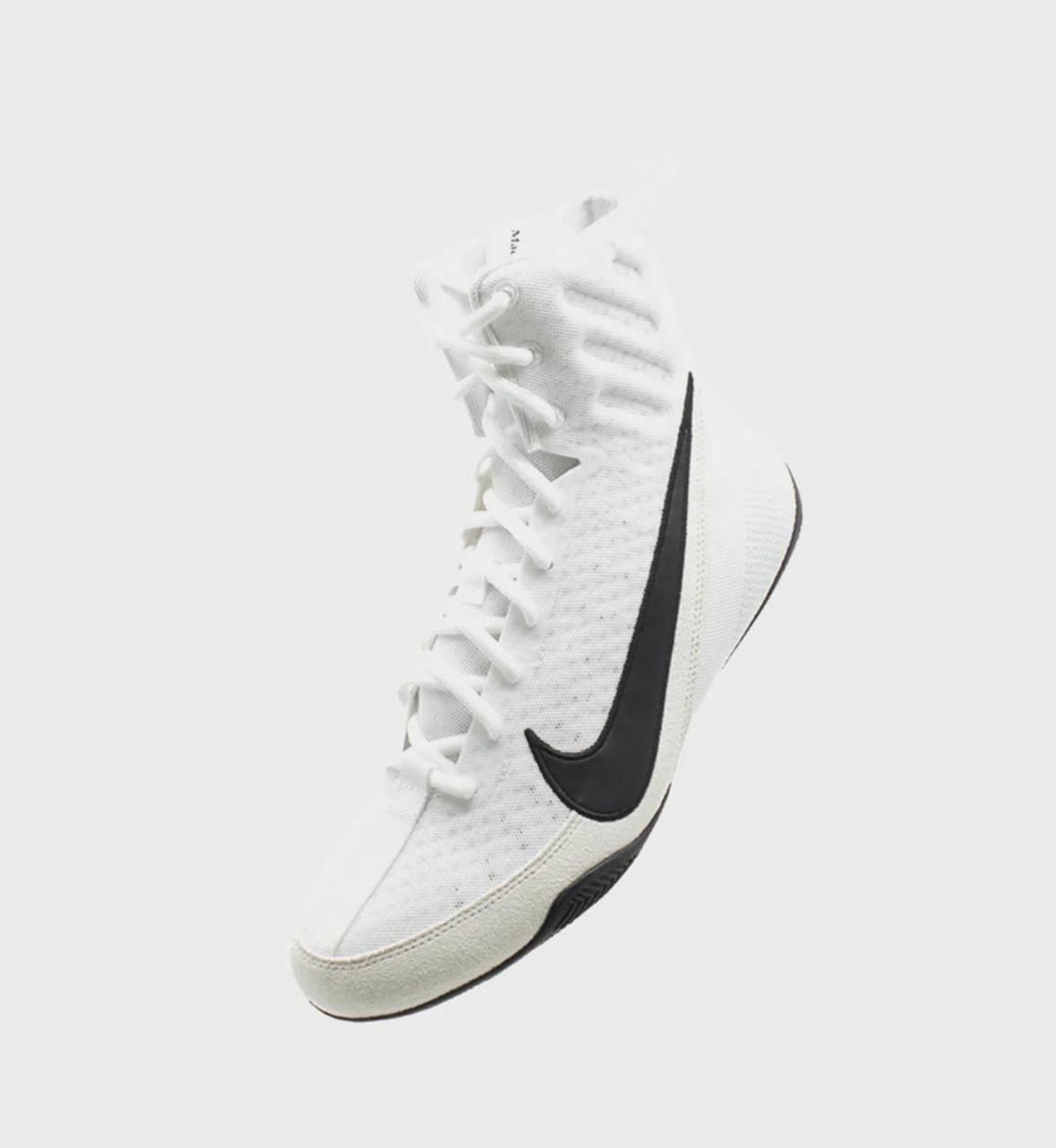 Bottes de boxe Nike Machomai 3 101 Blanc/Noir