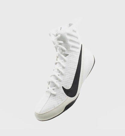 Bottes de boxe Nike Machomai 3 101 Blanc/Noir