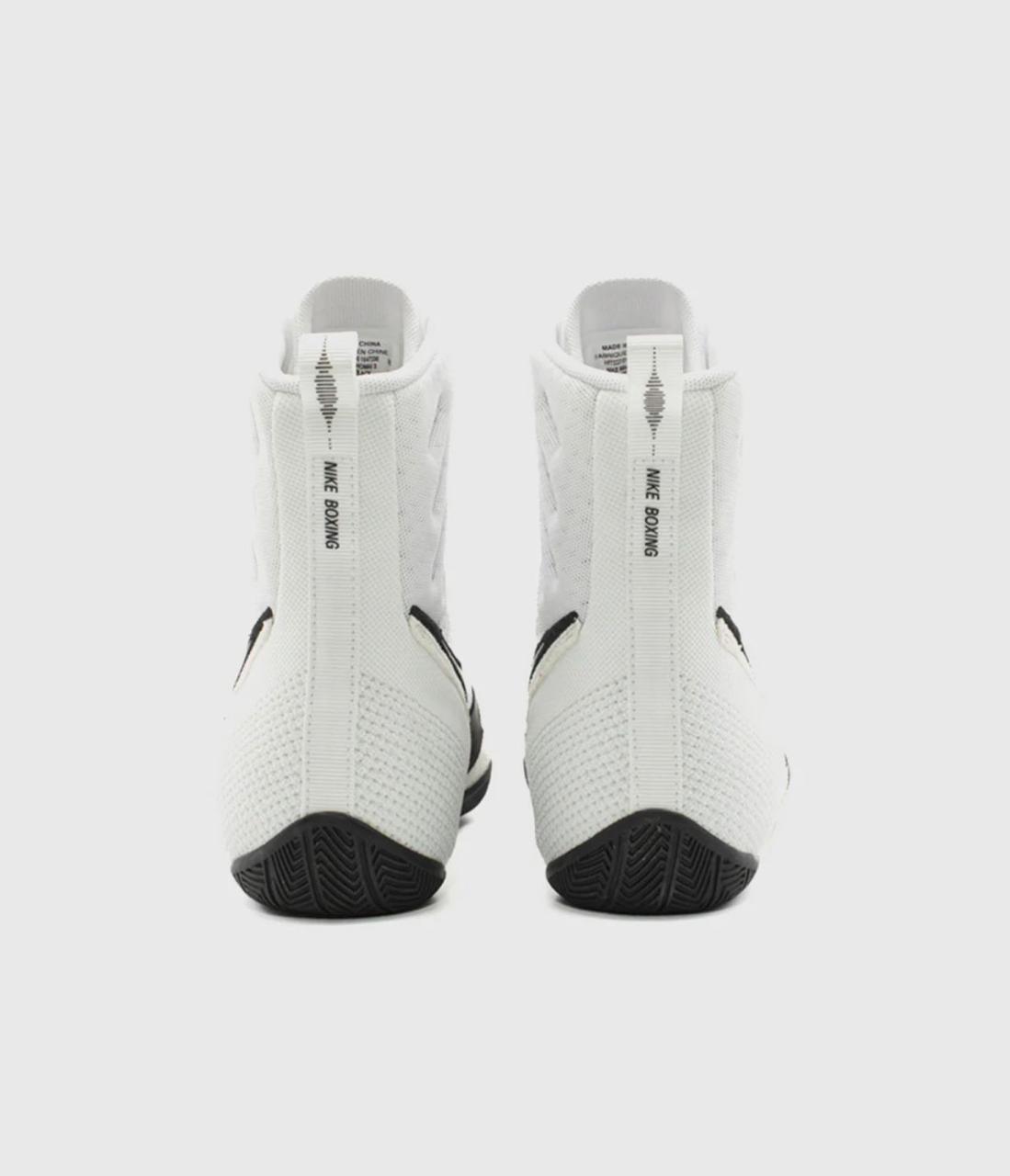 Bottes de boxe Nike Machomai 3 101 Blanc/Noir