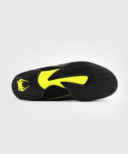 Chaussures de boxe Venum Training Camp 4.0 - Noir/Vert fluo