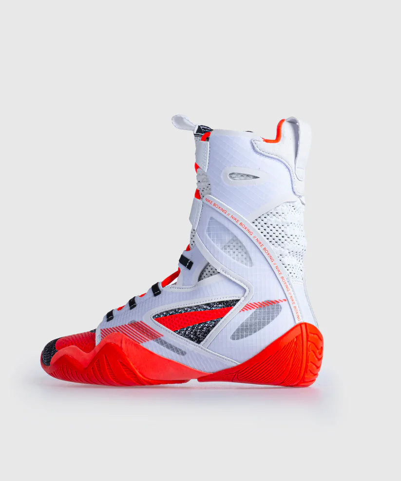 Chaussures De Boxe Nike Hyperko 2 - White/Red/Gray